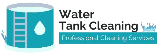 Water tank cleaning company logo